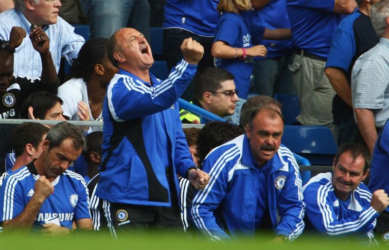 Luiz Felipe Scolari was given a lucrative three-year contract by Abramovich.