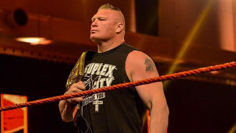 Brock Lesnar as WWE Champion