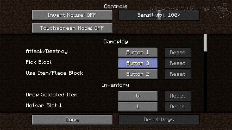 Minecraft Q drop key (Image via Minecraft)