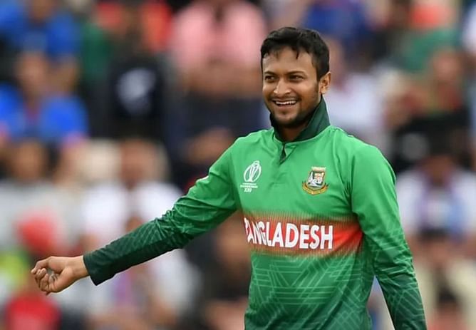 Watch: Shakib Al Hasan dismisses Brendan Taylor to become Bangladesh's leading wicket-taker in ODIs