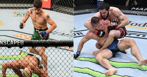 UFC 263: Brandon Moreno vs Deiveson Figueiredo 2 and UFC 259: Islam Makhachev vs Drew Dober [Image credits: Brandon Moreno's Instagram]