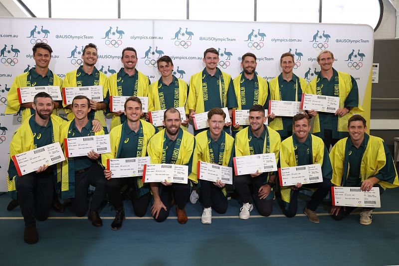 The kookaburras Olympic squad