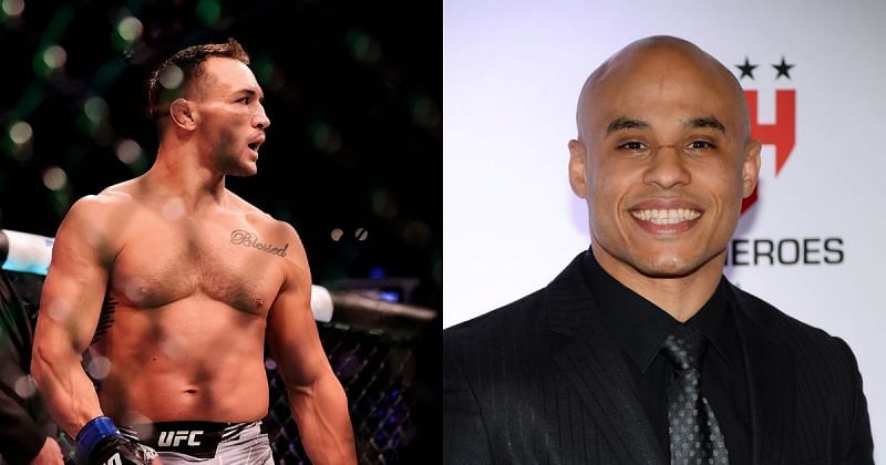 Michael Chandler (left) &amp; Ali Abdelaziz (right)