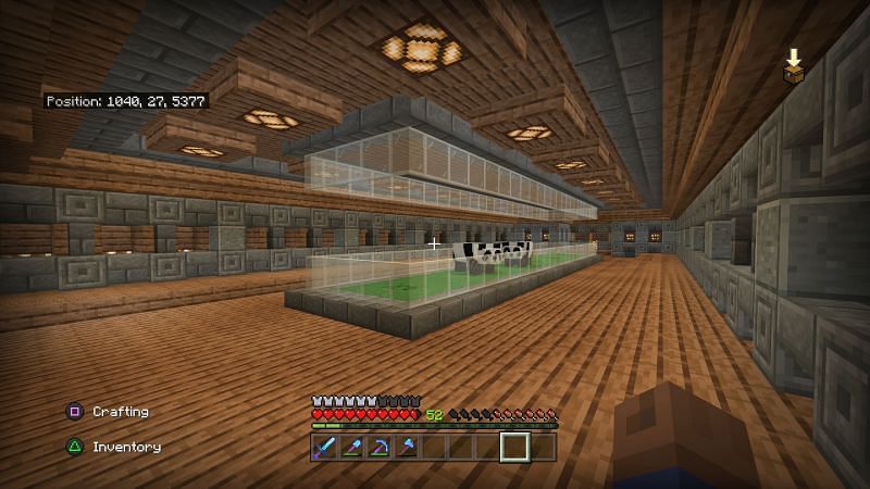 A user made a villager trading hall! (Image via Reddit)