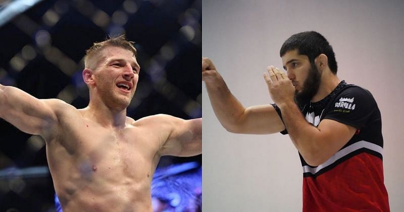 Dan Hooker (L) and Islam Makhachev (R) via respective Instagram accounts