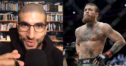 Ariel Helwani thinks Conor McGregor will continue fighting even if he loses to Dustin Poirier at UFC 264. (Helwani's image credit: Areil Helwani via YouTube)