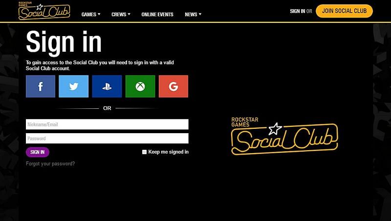 rockstar social club download gta 5