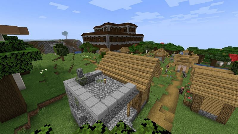 Woodland mansion (Image via Minecraft)