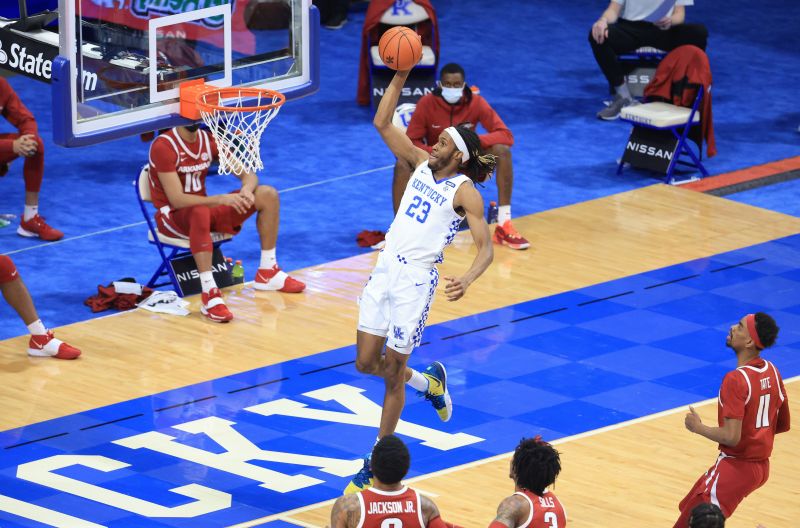 Isaiah Jackson (#23) of the Kentucky Wildcats