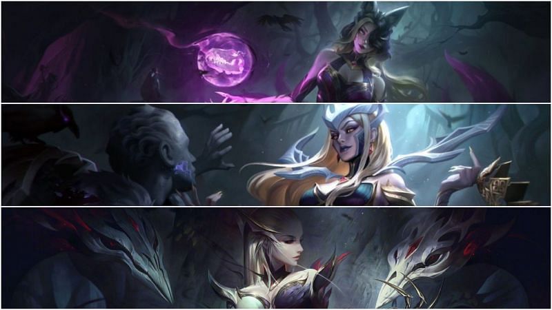 Upcoming Coven Skins in League of Legends (Image via League of Legends)