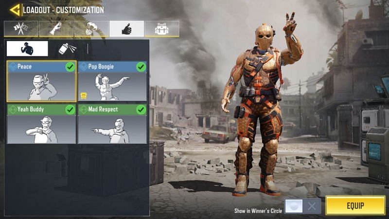 Emotes in Call of Duty Mobile ( Image via Reddit)