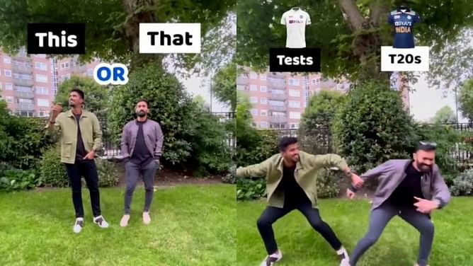 'This or That', दिनेश कार्तिक ने वॉशिंगटन सुन्दर के साथ शेयर किया मजेदार वीडियो