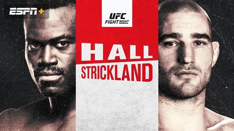 Uriah Hall throws down with Sean Strickland in the main event of UFC Vegas 33