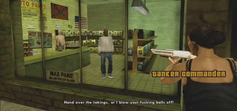 Max Payne and GTA San Andreas are both developed by Rockstar Games (Image via GTA Fandom)