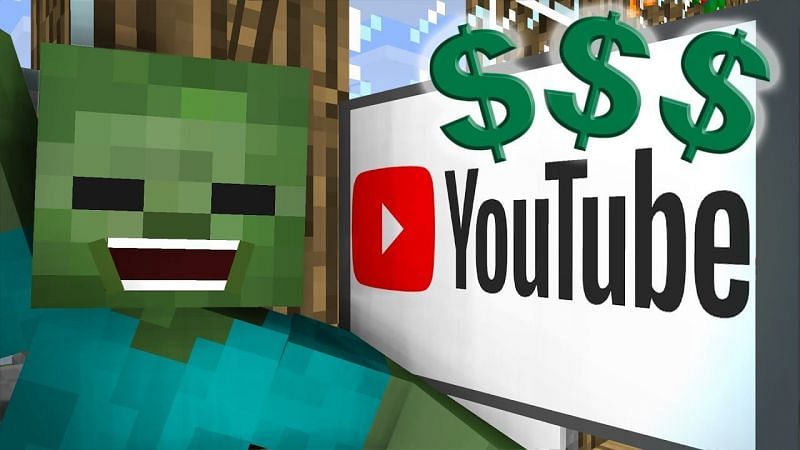 A zombie racking in YouTube money (Image via doovi.com)