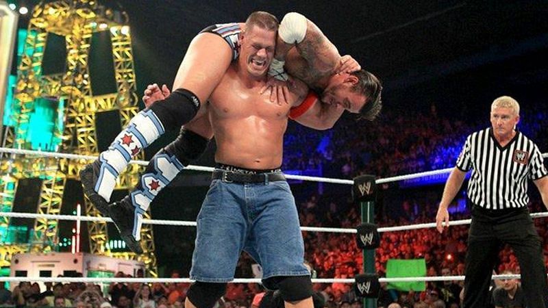 CM Punk defeated John Cena to capture the WWE Championship in one of the best WWE main events in history at Money in the Bank in 2011