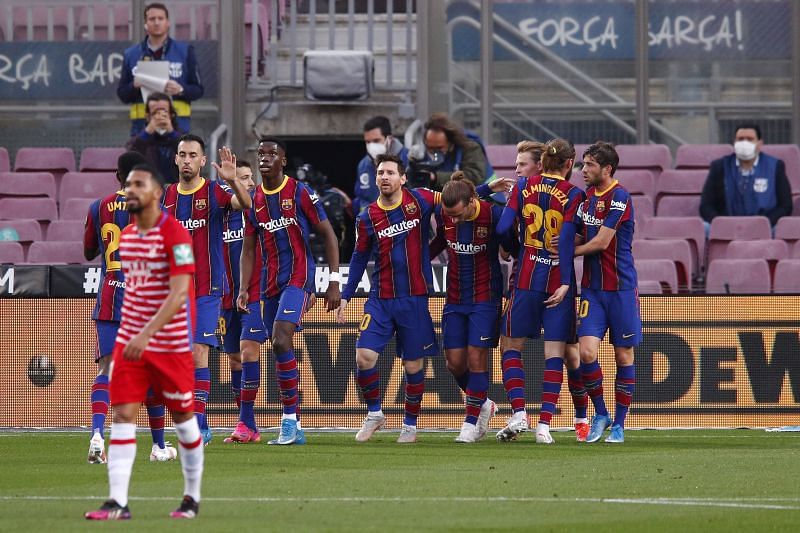 FC Barcelona v Granada CF - La Liga Santander