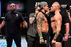 Herb Dean is being paid just $1900 to officiate Conor McGregor vs Dustin Poirier 3 at UFC 264