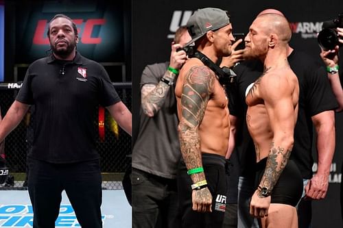 Herb Dean to officiate Conor McGregor vs. Dustin Poirier 3