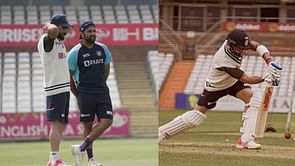 In Pictures: Virat Kohli and Rohit Sharma's intense conversations, skipper's nets from England