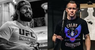 Jorge Masvidal claims Colby Covington has "hired some cops for protection" to avoid a potential fight with him