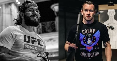 Jorge Masvidal (left), Colby Covington (right) [Images Courtesy: @gamebredfighter @colbycovmma on Instagram]