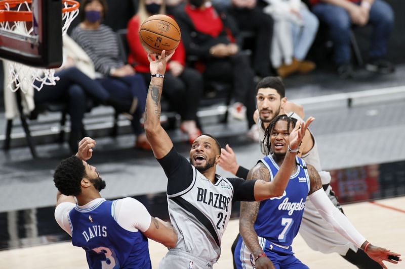 Norman Powell (#24) of the Portland Trail Blazers in action