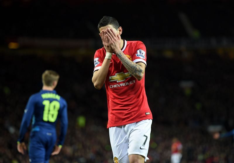 While at Manchester United, Di Maria was never given a specific position or playing role