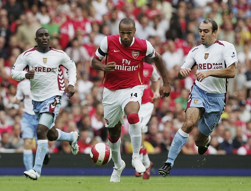 Thierry Henry during his Arsenal days