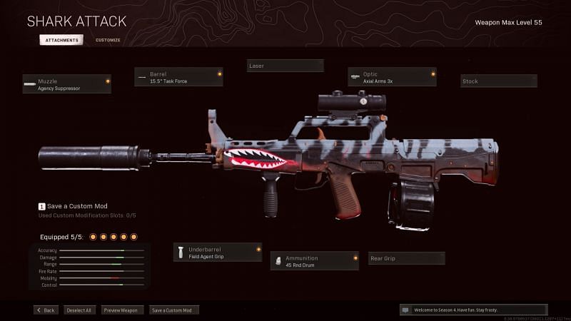 The QBZ-83 has received a buff in Season 4 Reloaded (Image via Activision)