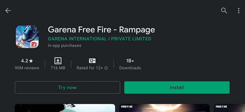 You need to click the install button (Image via Google Play Store)
