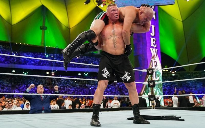 Cain Velasquez vs. Brock Lesnar at WWE Crown Jewel