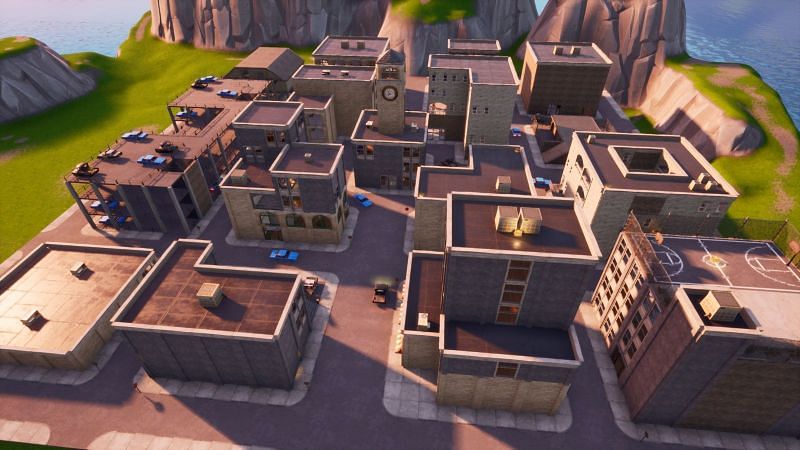 Tilted Towers minigame. Image via Epic Games Store