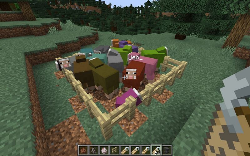 Name tags allow Minecraft players to name any mob as they please (Image via Minecraft)