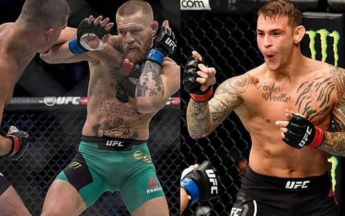 Conor McGregor and Dustin Poirier