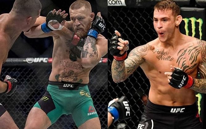 "He wasn't strong" - Unseen backstage footage of Dustin Poirier breaking down his defeat of Conor McGregor immediately after UFC 257