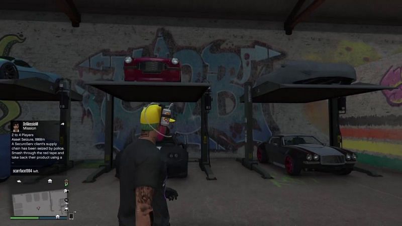 Vehicle Warehouse in GTA Online (Image via LopMuSiC1/YouTube)