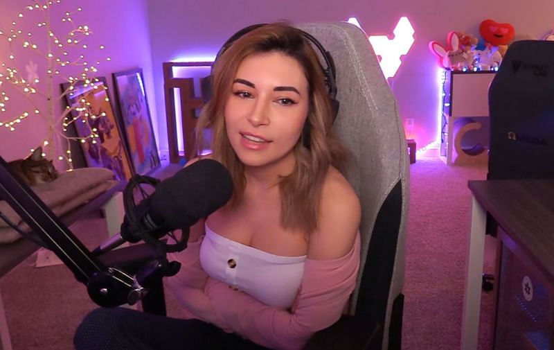 Alinity recently addressed a viewer who asked her what streaming feels like (Image via Alinity, Twitch)