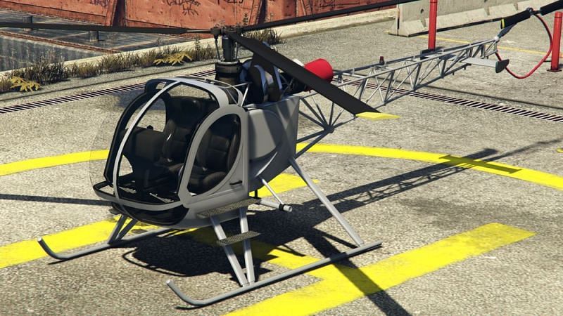 At 140 knots at full throttle, the Sparrow is one of the fastest birds in GTA Online (Image via GTA Wiki)