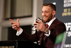 What is the start time of UFC 264 press conference?