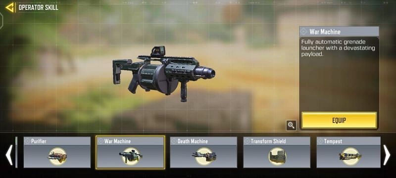 War machine (Image via Activision)