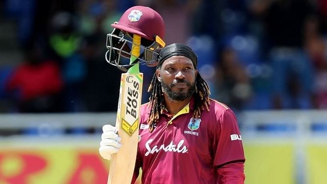 WI vs AUS 2021: "ICC don’t want me to use the Universe Boss" – Chris Gayle on his new bat sticker
