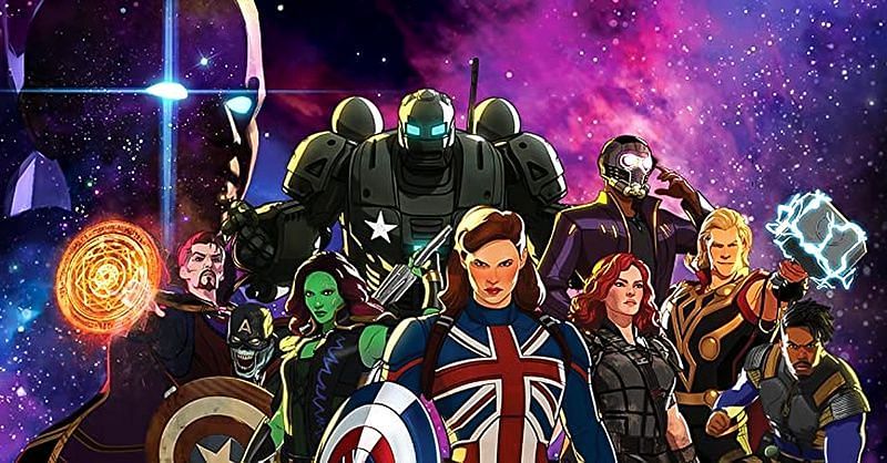 Marvel&#039;s What If...? Banner. (Image via: Disney+/Marvel)
