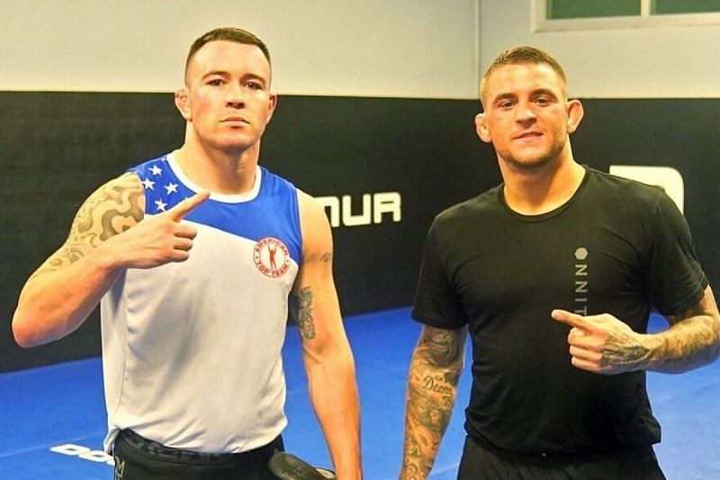 Former training partners Colby Covington and Dustin Poirier are now firmly at odds with one another