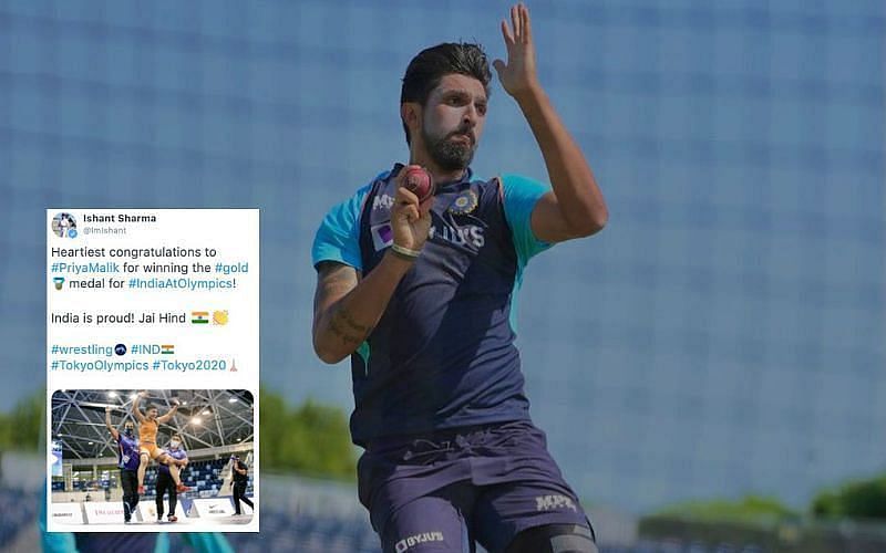 भारतीय तेज गेंदबाज इशांत शर्मा का ट्विटर पर उड़ा मजाक