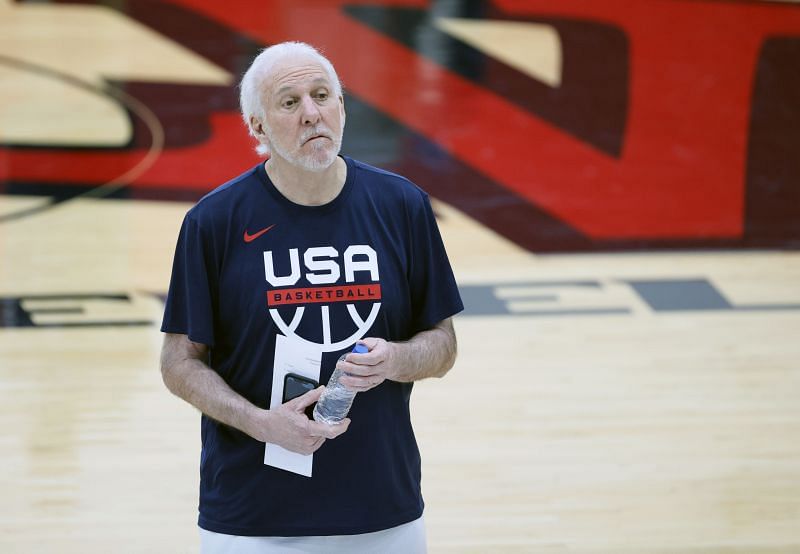 Team USA coach Gregg Popovich