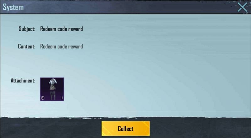 White Rabbit Set is the reward for one of the redeem codes