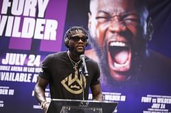 "He did wrong and I'm the one being penalised" - Deontay Wilder reacts to Tyson Fury reportedly testing positive for COVID-19