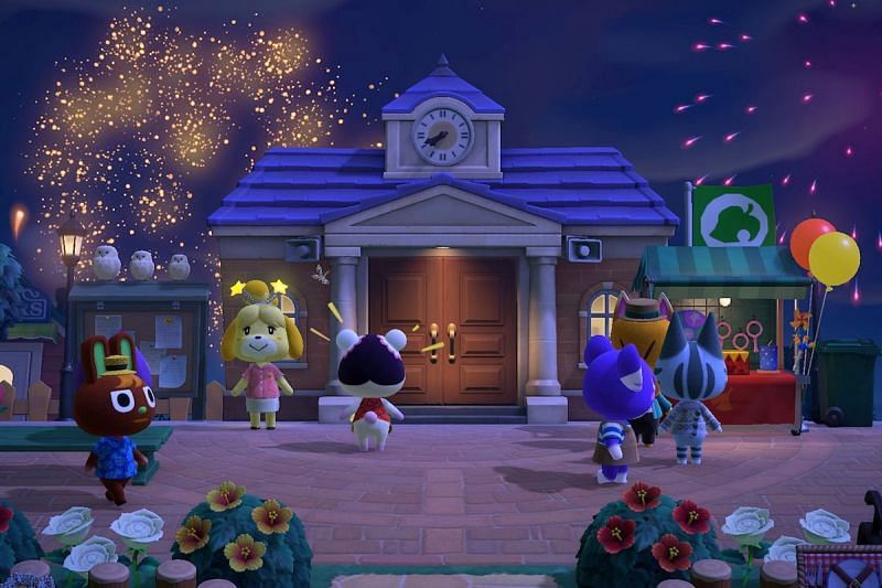 The Fireworks event is one of the most popular events in Animal Crossing (Image via Animal Crossing world)