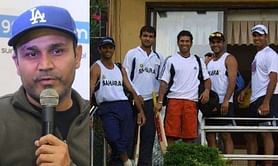 "Achhe Din thhey !" - Virender Sehwag feels nostalgic after sharing an old picture from his playing days